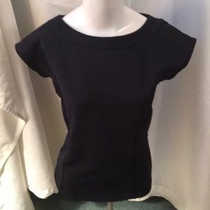 Navy blue top